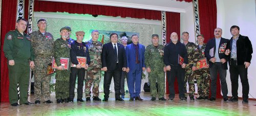 В Хасавюрте прошло торжественное собрание воинов – афганцев