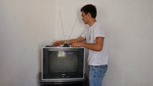 В Хасавюрте продолжается работа по информированию населения о переходе на цифровое телевидение