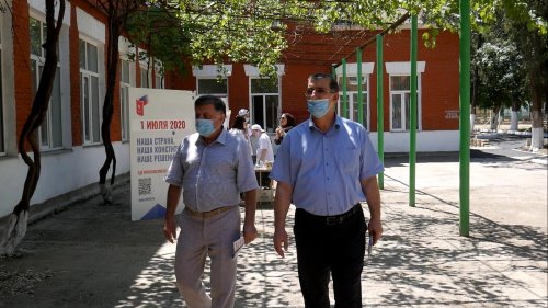 В Хасавюрте прошел общероссийский день голосования