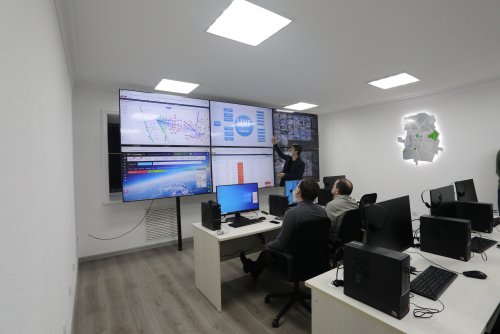 Корголи Корголиев представил Сергею Снегиреву работу Центра управления городом