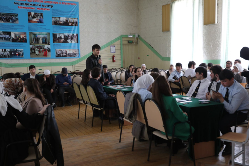 Молодежная дискуссионная площадка «Годекан клуб» прошла в Хасавюрте