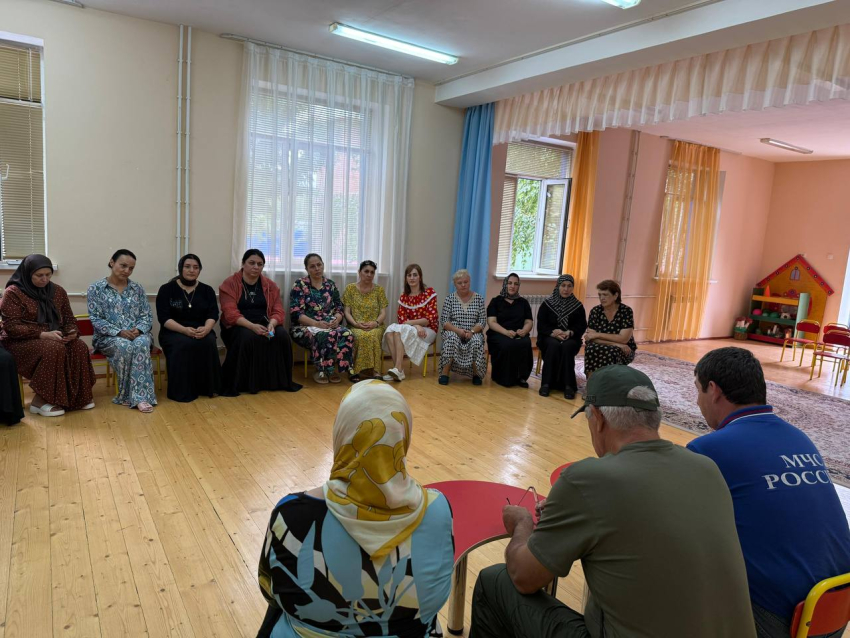 В МКДОУ «Детский сад Звездочка» состоялось мероприятие, посвященное вопросам безопасности в чрезвычайных ситуациях