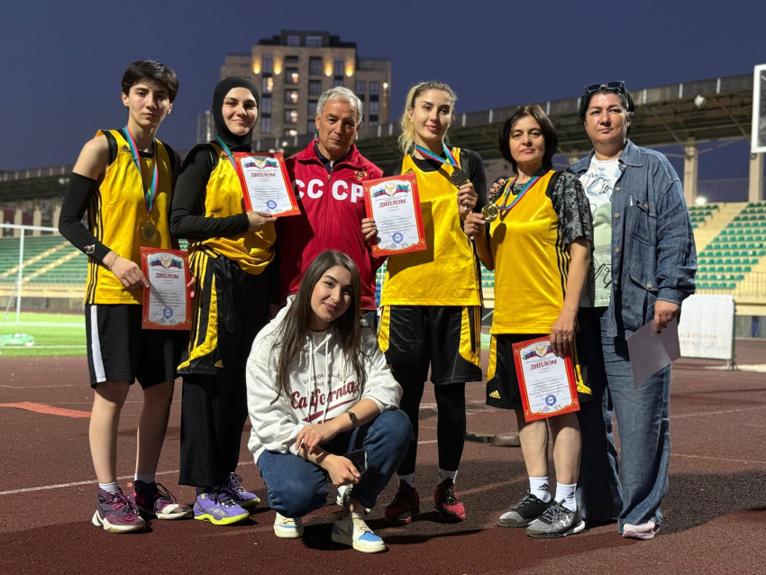 Хасавюртовцы стали победителями в баскетболе 3х3 на Спартакиаде народов Дагестана