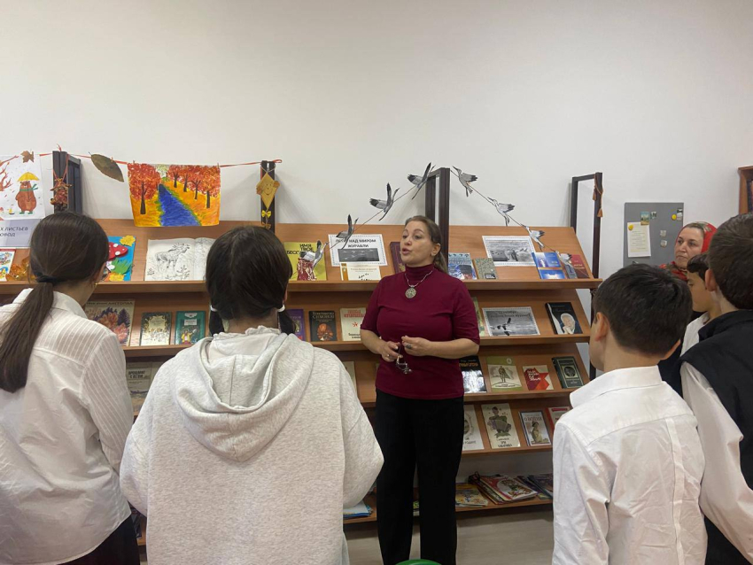 Праздник Белых журавлей отметили в детской библиотеке Хасавюрта