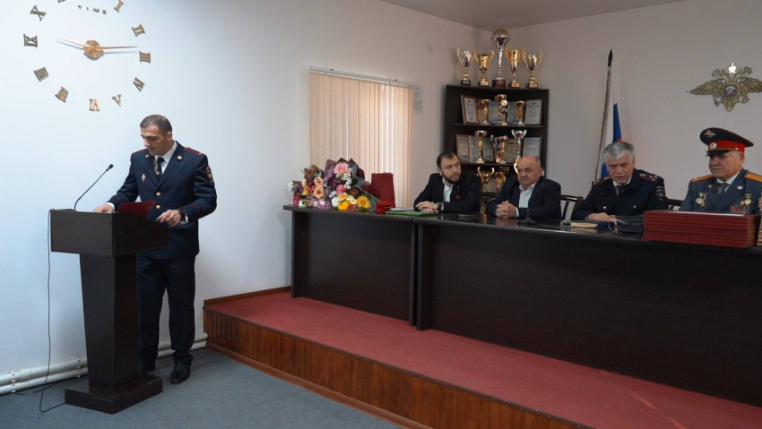 В Хасавюрте состоялось мероприятие, посвящённое Дню сотрудника органов внутренних дел РФ