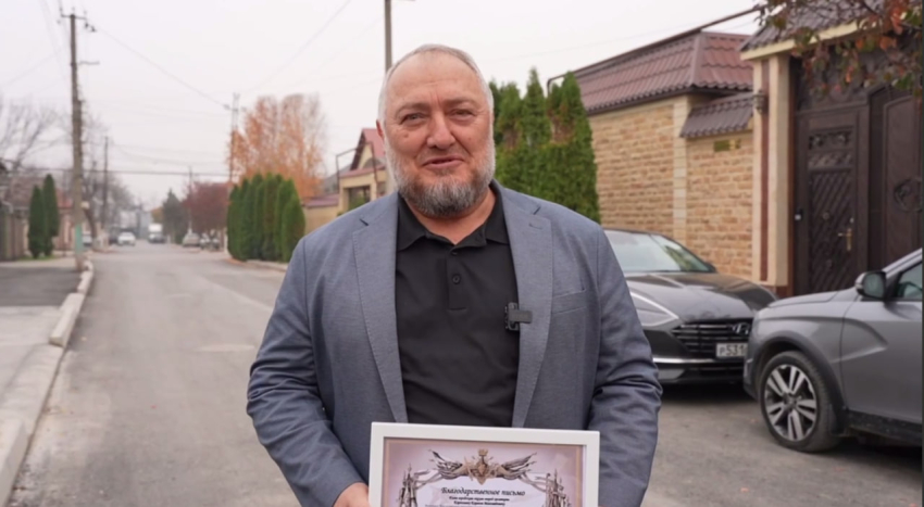 В Хасавюрте по обращению участника СВО выполнены дорожные работы