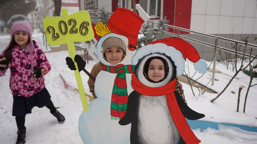 Снежная радость в детских садах Хасавюрта