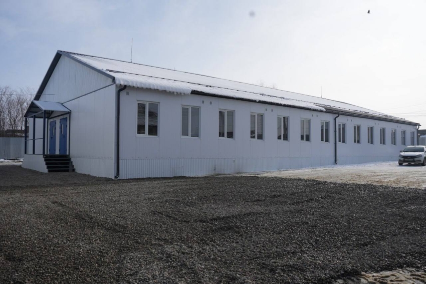 В Хасавюрте установлены новые современные модульные корпуса СОШ №16