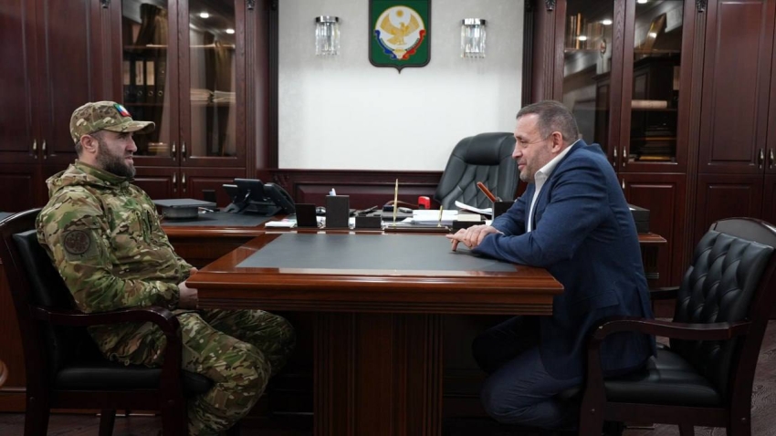 Военнослужащие получили необходимое оборудование при поддержке Главы Хасавюрта