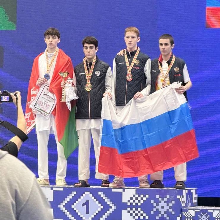 Хасавюртовские тхэквондисты завоевали медали на международном турнире в Минске