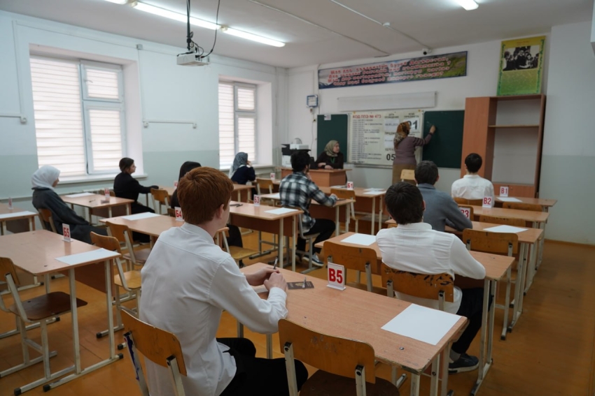 В СОШ №19 г. Хасавюрта состоялась федеральная апробация технологий проведения ЕГЭ