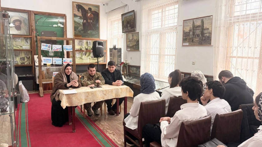 В музее Хасавюрта состоялась встреча посвящённая Дню воссоединения Крыма с Россией