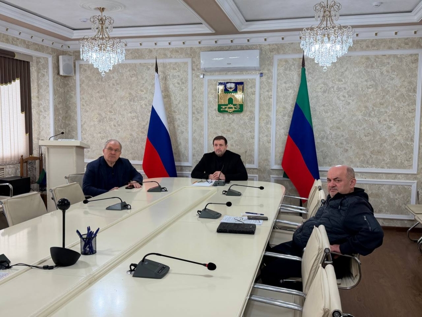 Глава Хасавюрта Корголи Корголиев принял участие в заседании республиканского Оперштаба