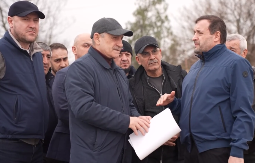 Корголи Корголиев представил делегации из Правительства Республики Дагестана последствия неблагоприятной погоды