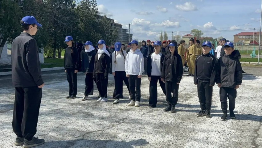 В Хасавюрте состоялся муниципальный этап Всероссийской военно-патриотической игры «Зарница 2.0»