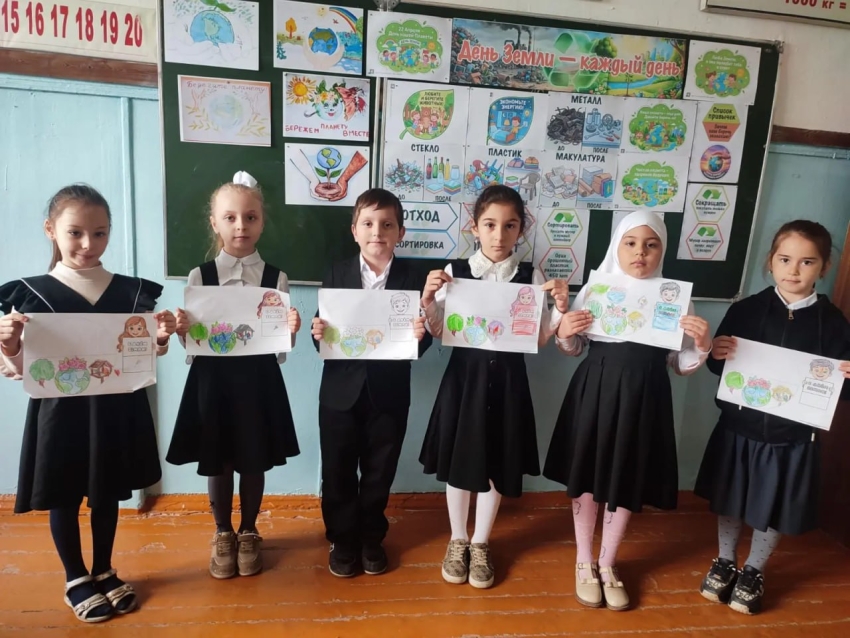 В Хасавюрте состоялись «Разговоры о важном», посвящённые экологии и переработке отходов