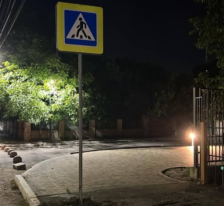 В Хасавюрте продолжаются работы по обеспечению безопасности дорожного движения