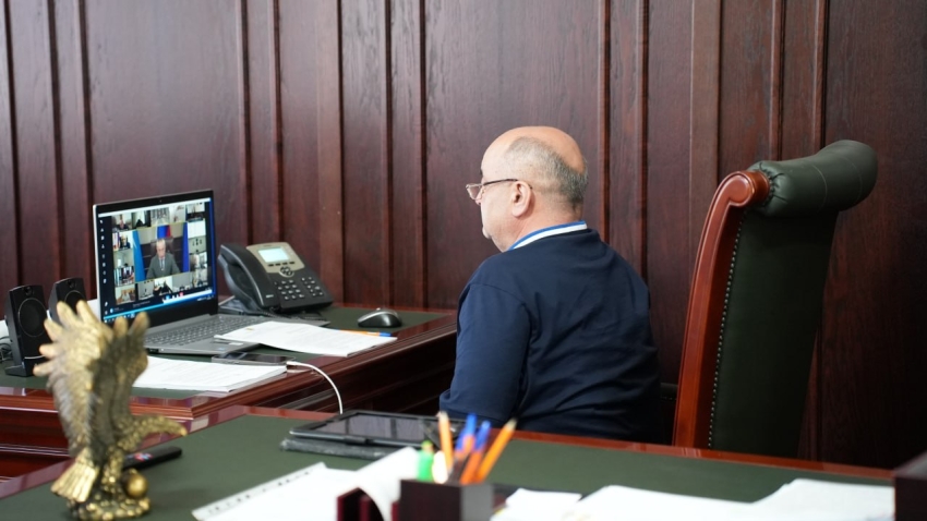 Администрация Хасавюрта приняла участие в совещании по вопросам ликвидации последствий паводков в Республике Дагестан