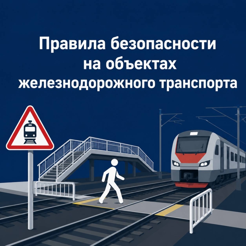 Правила безопасности на объектах ж/д транспорта