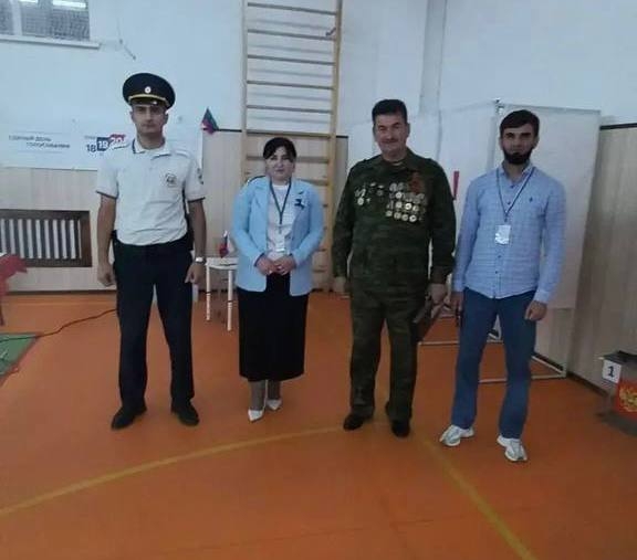 Ветераны афганских событий приняли участие в голосовании