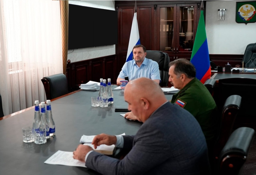 Корголи Корголиев принял участие в заседании Межведомственного оперативного штаба РД по вопросам контрактной службы